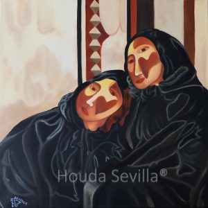 peinture huile Consolation