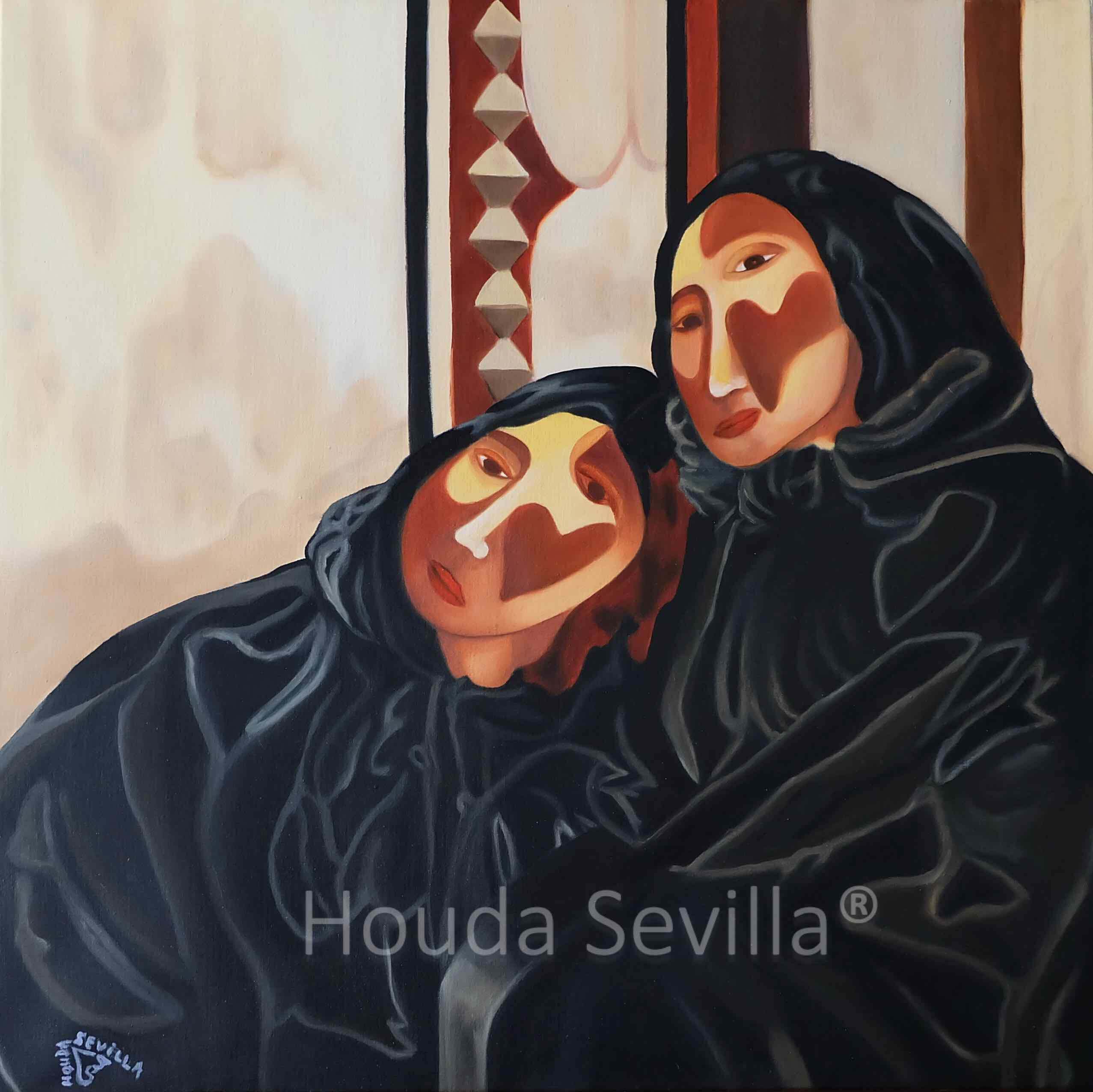 peinture huile Consolation