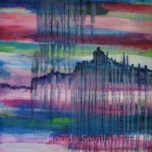 Oeuvre d'art Impression Mont Saint-Michel par Houda Sevilla